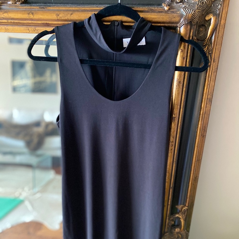 Sophisticated Black MIDI Dress